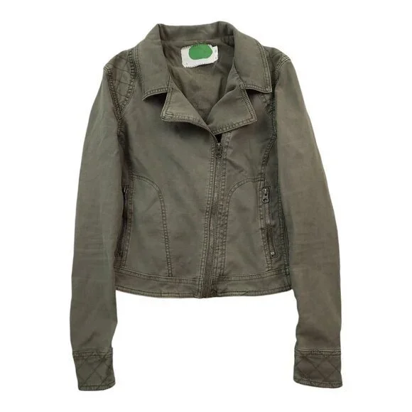 Anthropologie‎ Easy Moto Jacket Womens XS - Picture 3 of 10